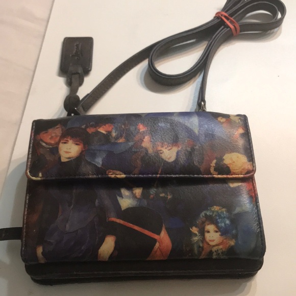 NWOT Beautiful and Unique Renoir Icon Los Angeles Cross Body Purse - Picture 1 of 7